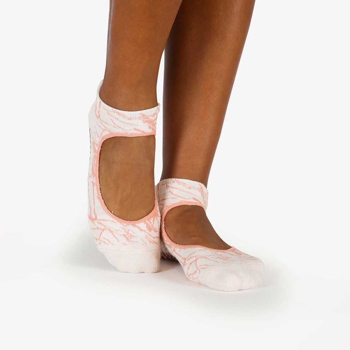 Pointe Studio Marble Strap Grip Sock