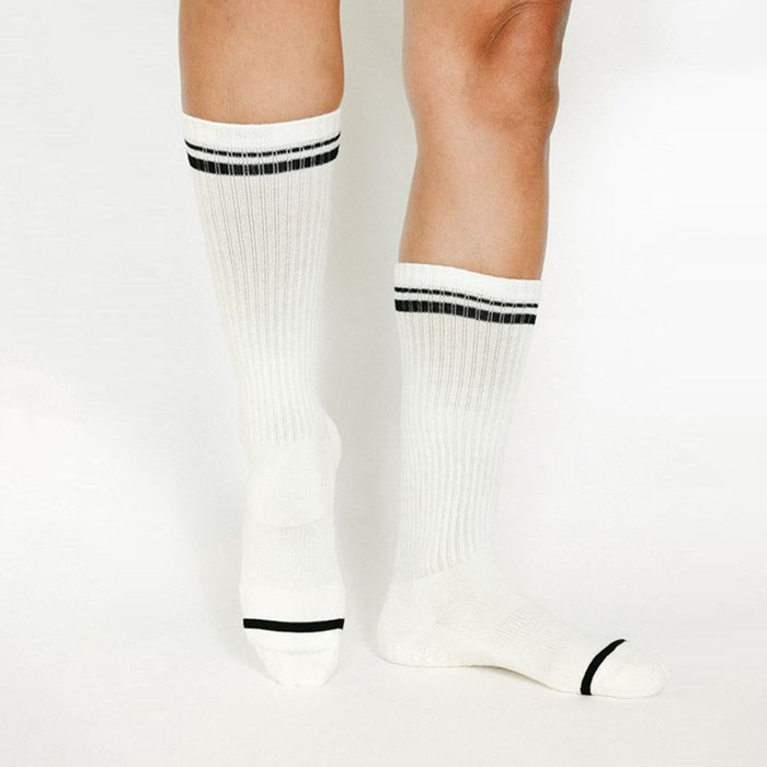 Pointe Studio Varsity Crew Grip Socks