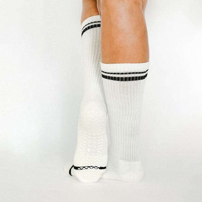 Pointe Studio Varsity Crew Grip Socks