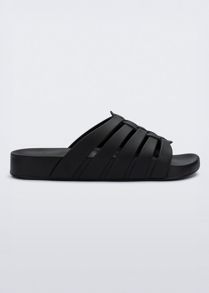 Possession Jelly Fisherman Sandal Slide - Matte Black