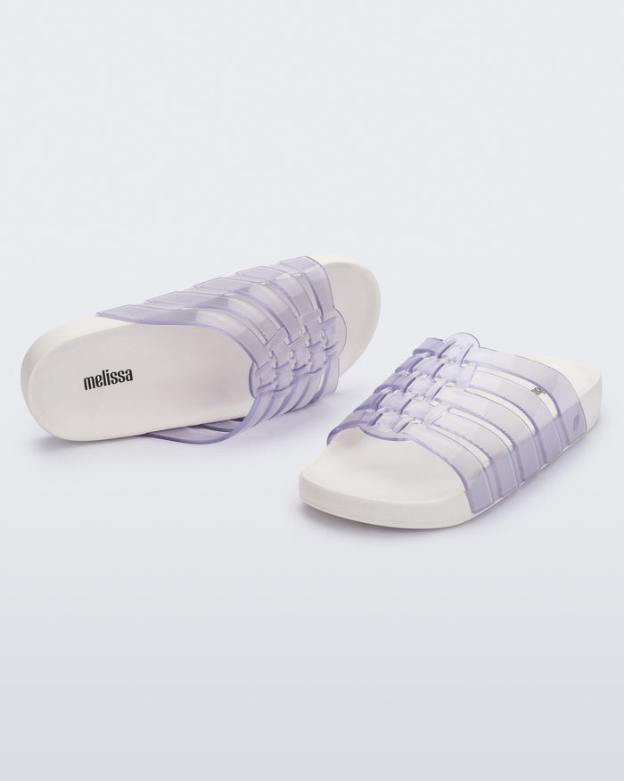 Melissa - Melissa Possession Jelly Fisherman Sandal Slide - Transparent White -
