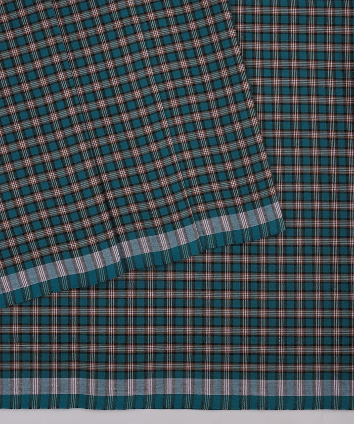 Small Checked Premium Cotton Lungi Online
