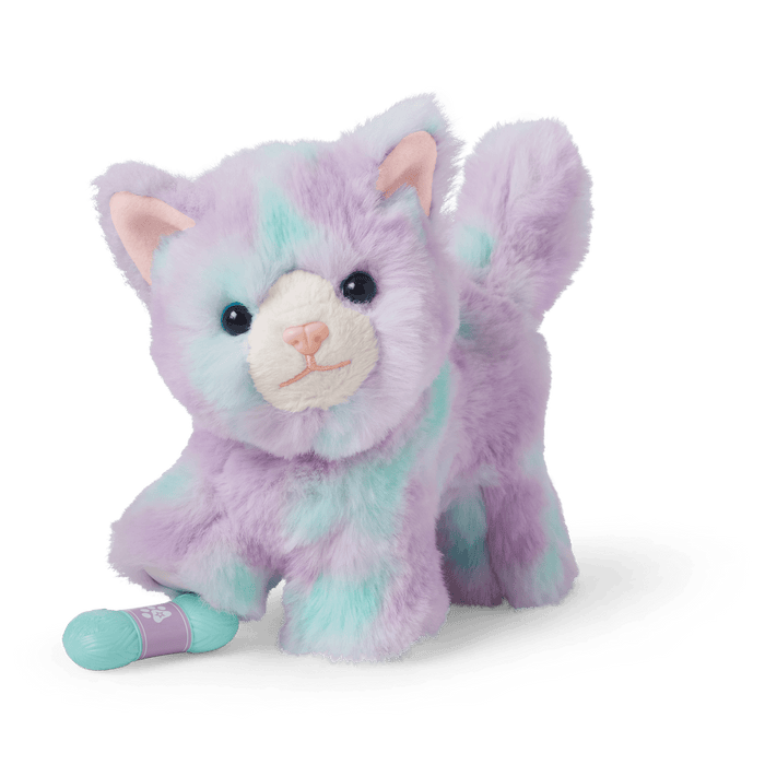 Purrpley Pink Kitty Cat for 18-inch Dolls