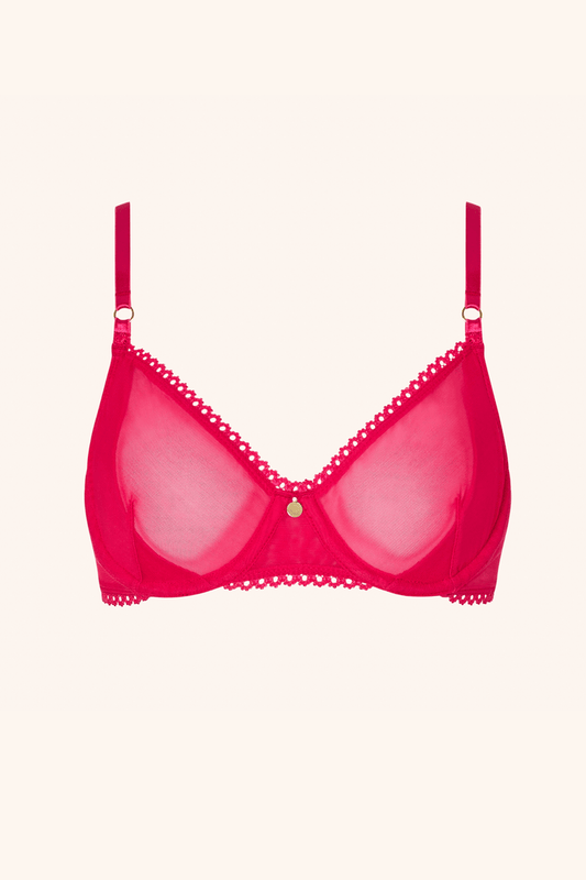 Dolce XS / Fuchsia Push Up Bra Fuchsia