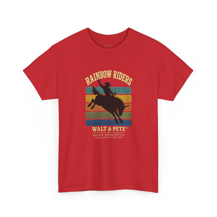 Rainbow Riders Queer Rodeo T-Shirt | Walt & Pete® Western Pride Tee