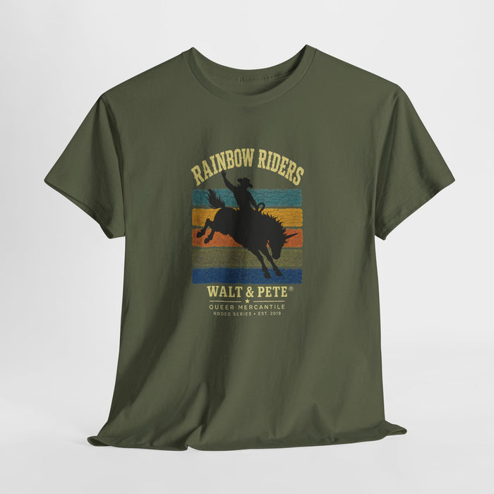 Rainbow Riders Queer Rodeo T-Shirt | Walt & Pete® Western Pride Tee