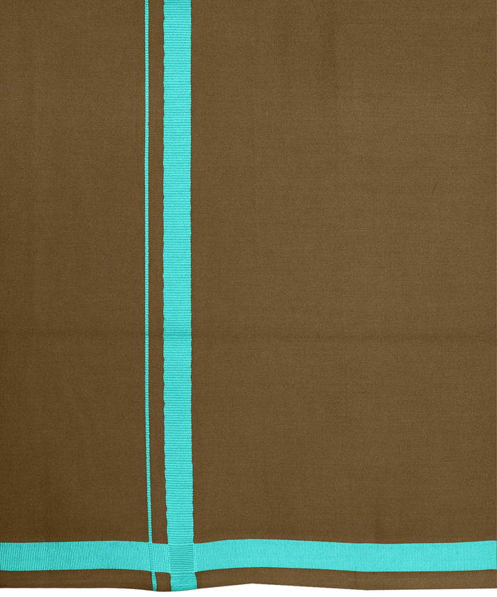 RAJA RAJAN COLOUR DHOTIS SATIN HALF INCH BORDER