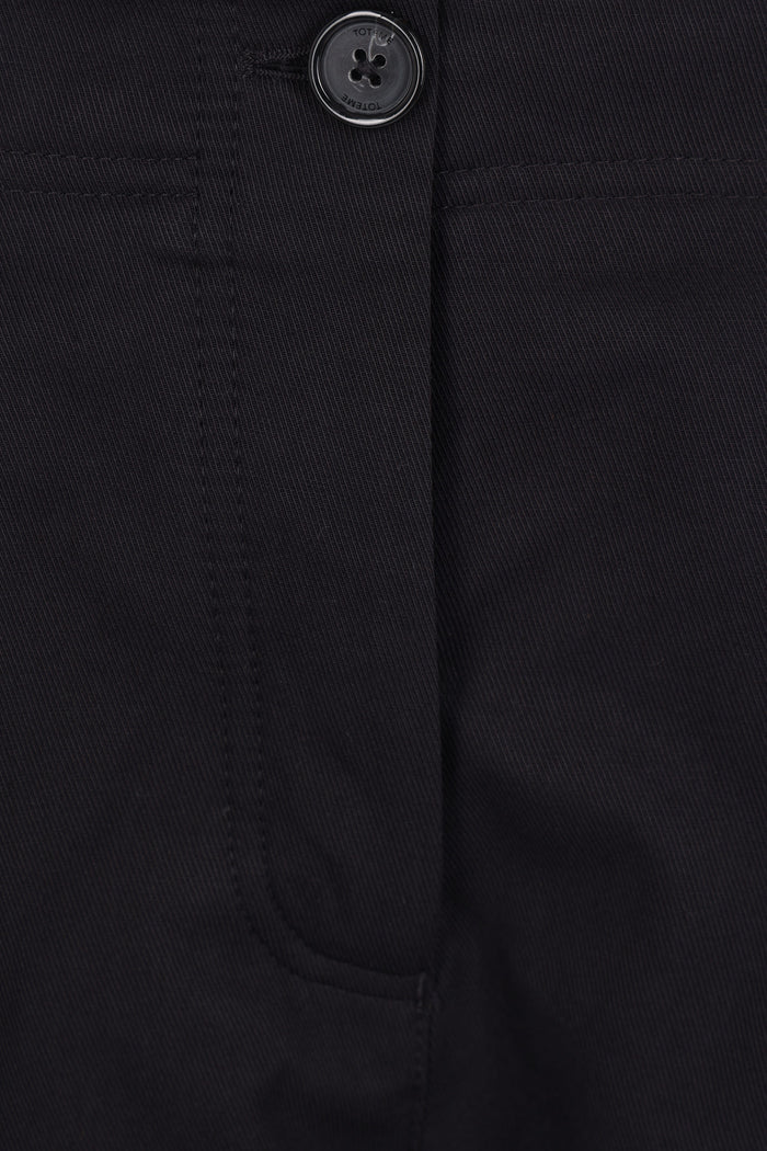 relaxed chino trousers in twill