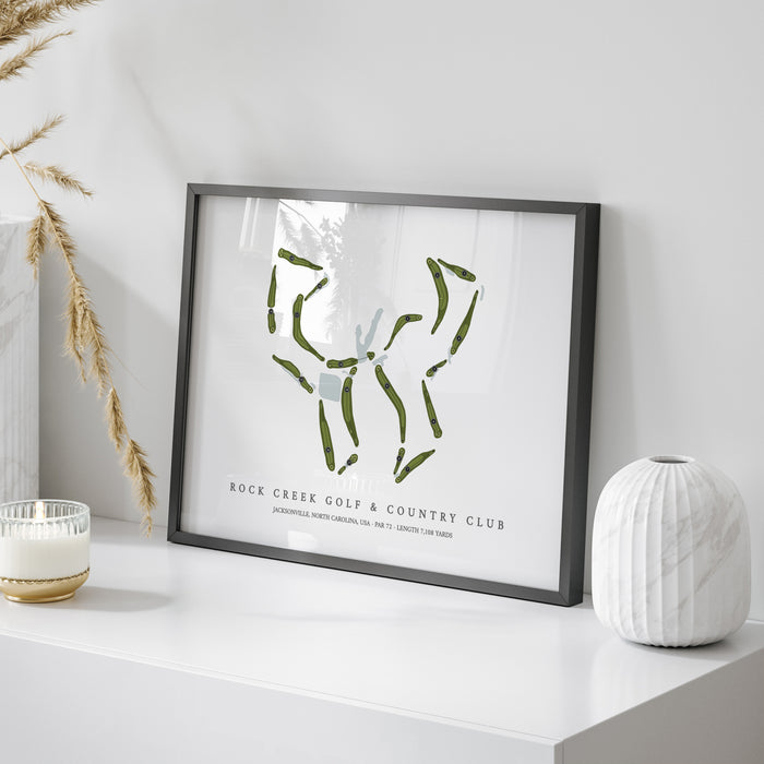 Rock Creek Golf & Country Club | Golf Course Map | On+Table