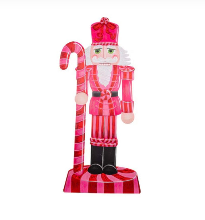 Round Top Yard Pinkmas Nutcracker