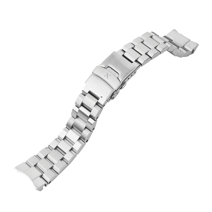 Samurai Watch Bracelet: Hexad Brushed Finish