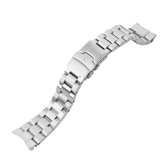 Samurai Watch Bracelet: Hexad Brushed Finish