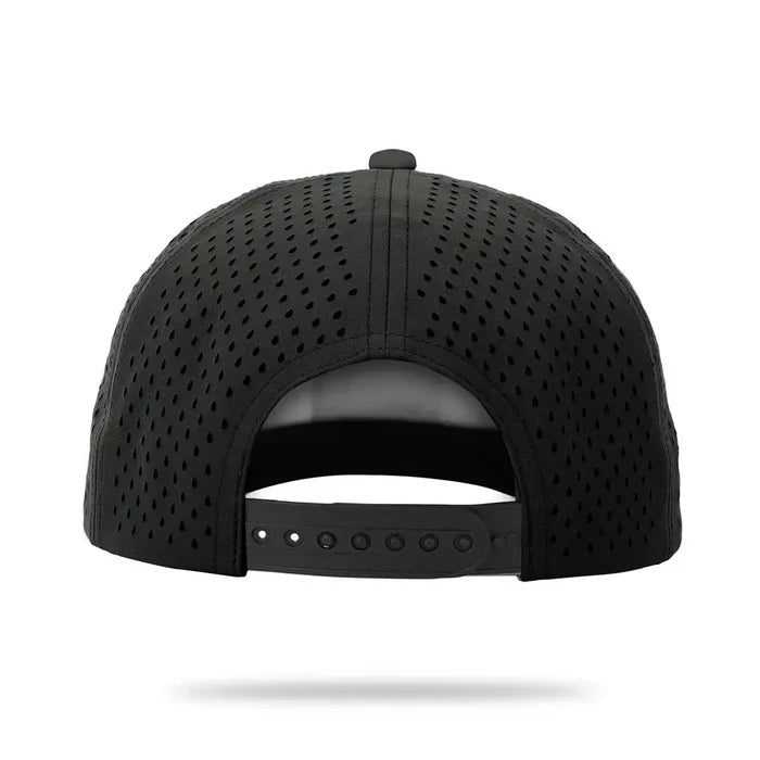 San Diego Revolve II Performance Hat Black/White rope color Back view