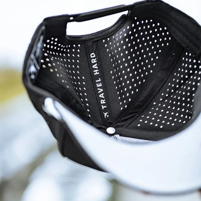 San Diego Revolve II Performance Hat Black/White rope color Bottom view