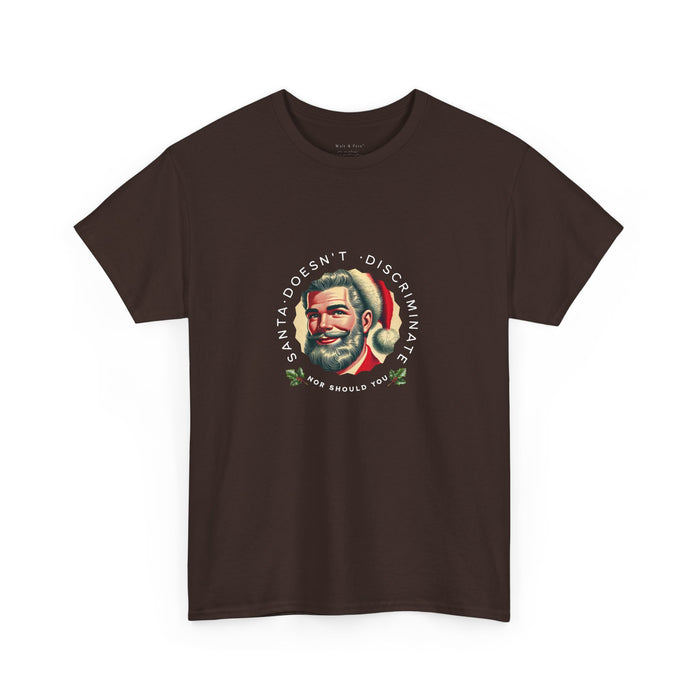 retro santa equality shirt