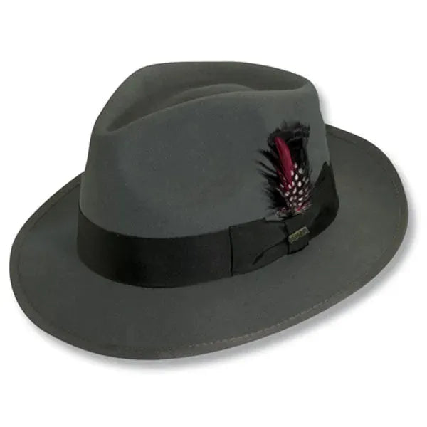 Scala Clarkton - Wool Felt Fedora Hat - Hatcountry
