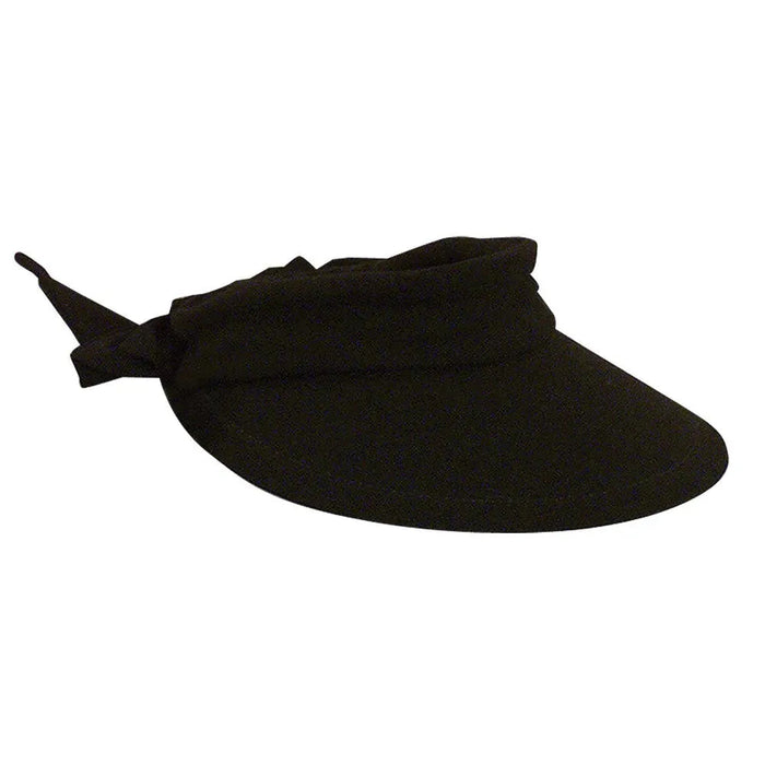 Scala Cotton Bow Visor - Womens Visor - Hatcountry