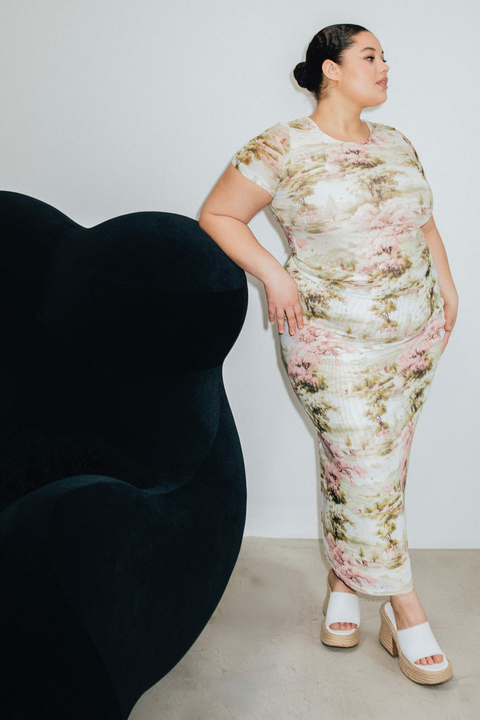 Scottish Toile Mesh Skirt