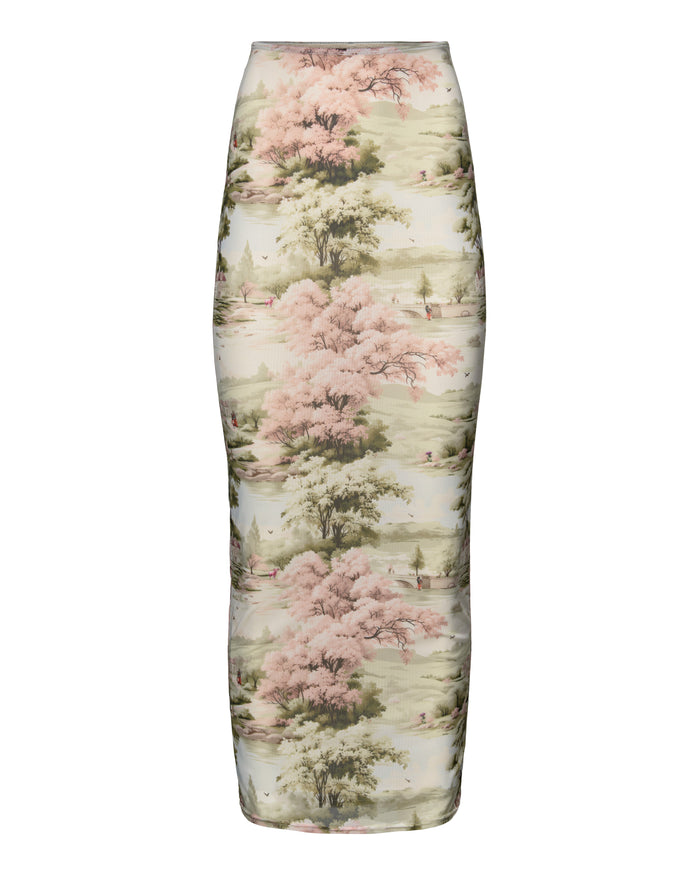 Scottish Toile Mesh Skirt