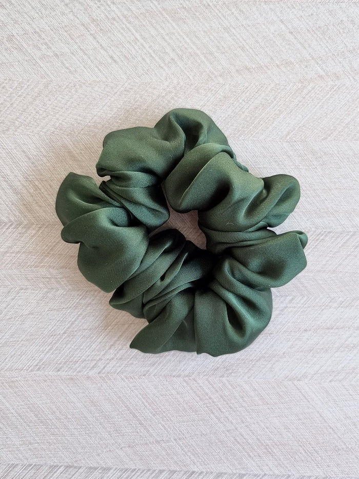 SCRUNCHIE, FOREST GREEN