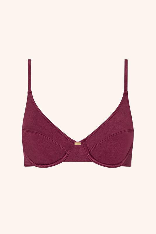 So Chic XS / Cassis Sculpting Top Cassis