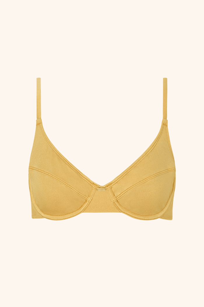 So Chic XS / Gold Sculpting Top Gold