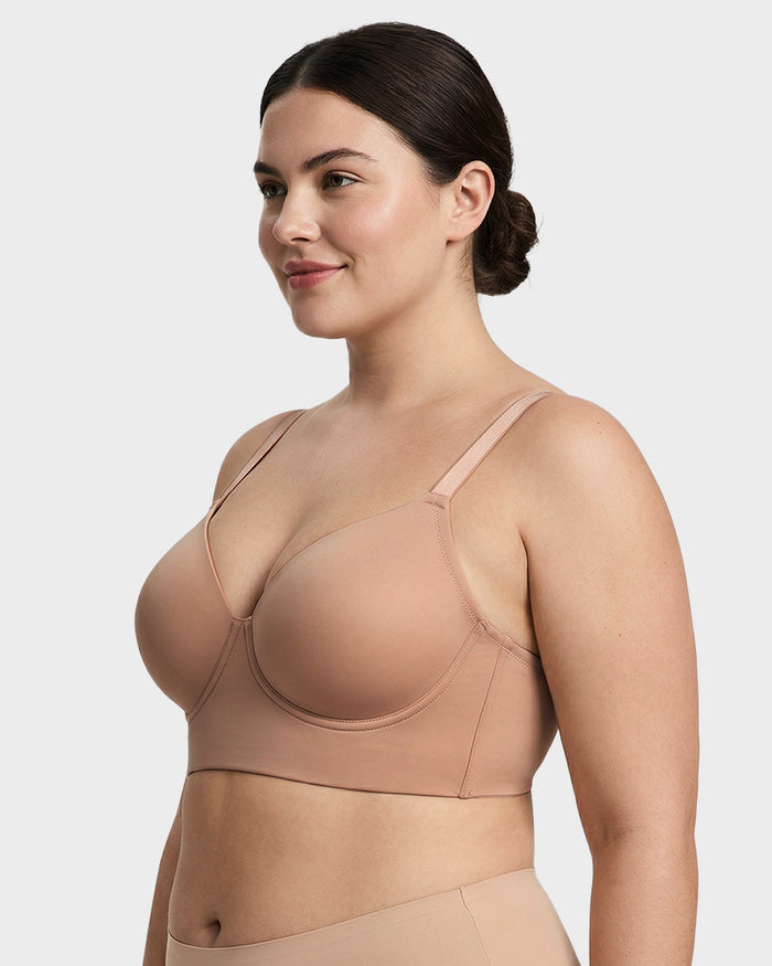 Seamless Minimizer Bra for Fuller Bust Support