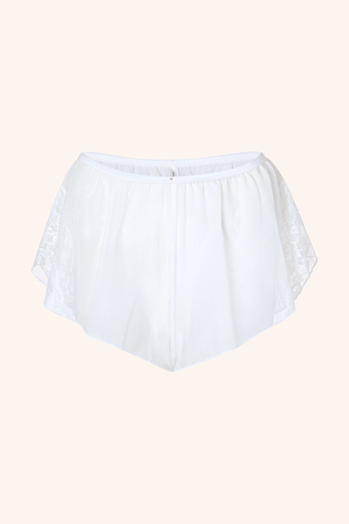 Blush XS / White Shorts Navy