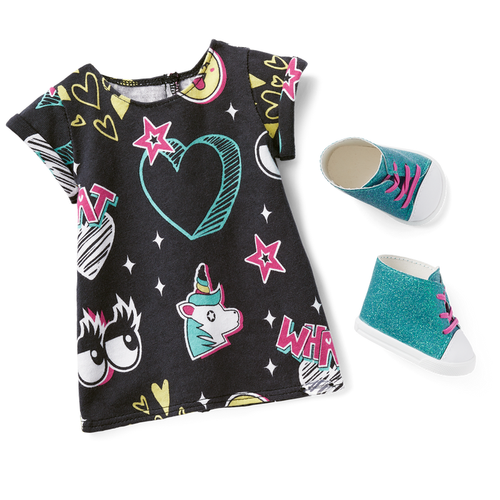 Show Your Wild Side Outfit for 18-inch Dolls