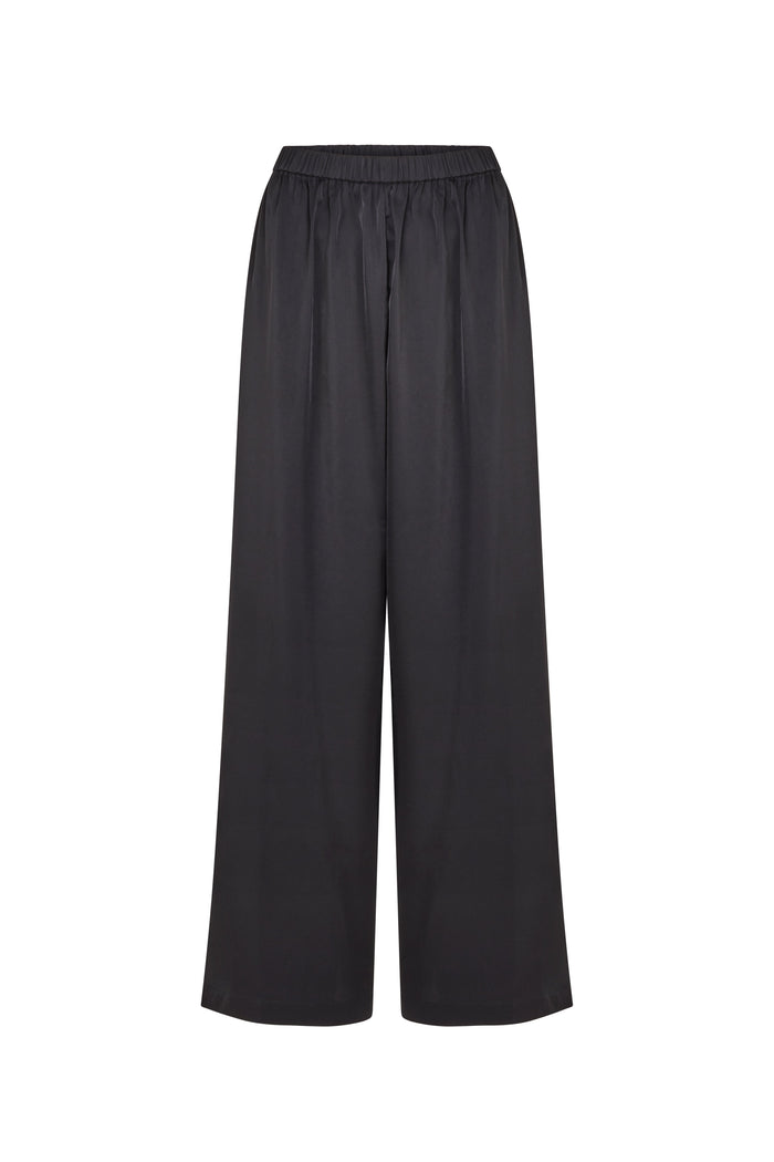 Mon Cheri XS/S / Black Silk Pants Black