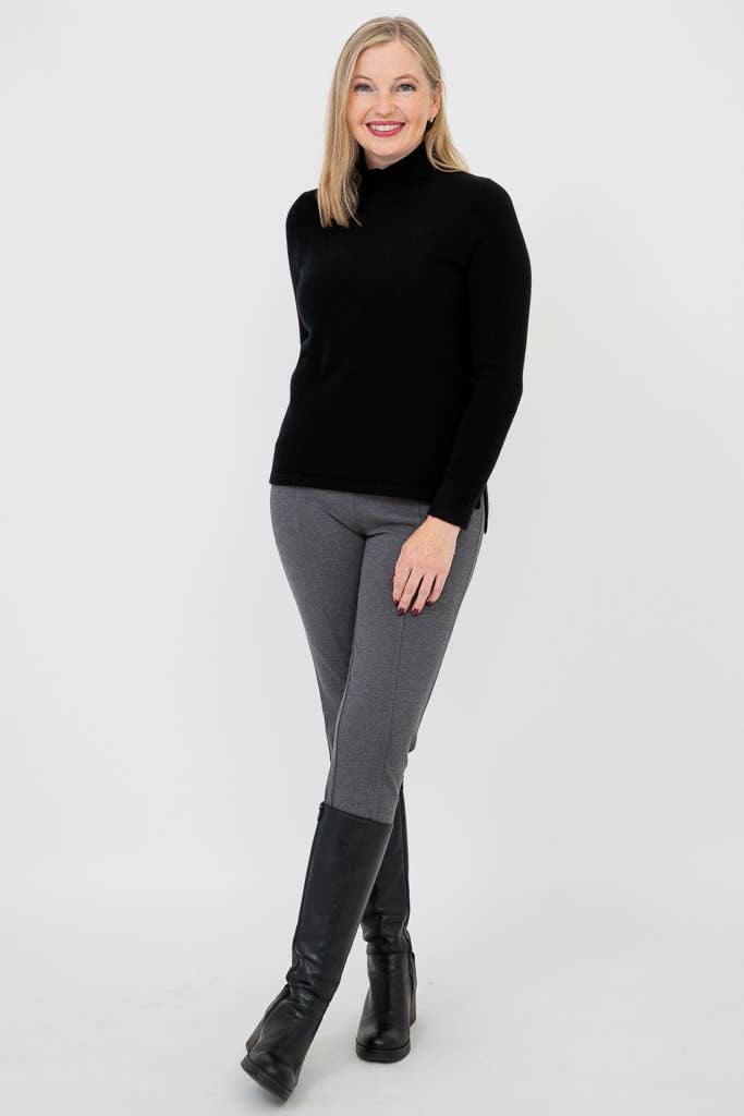 Simmon Cashmere Sweater in Black