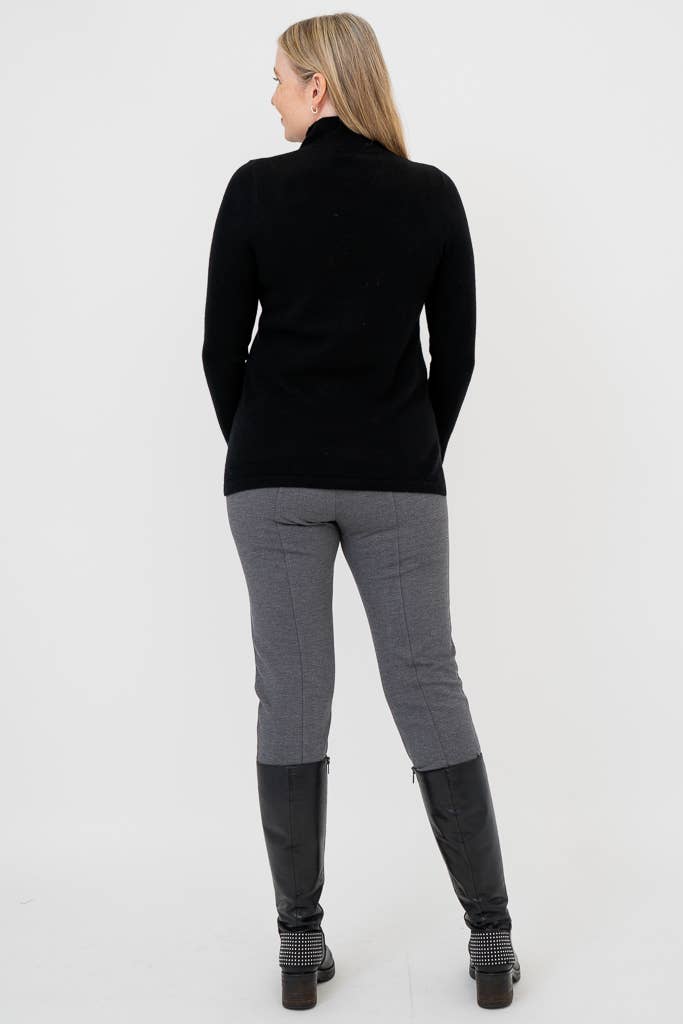 Simmon Cashmere Sweater in Black