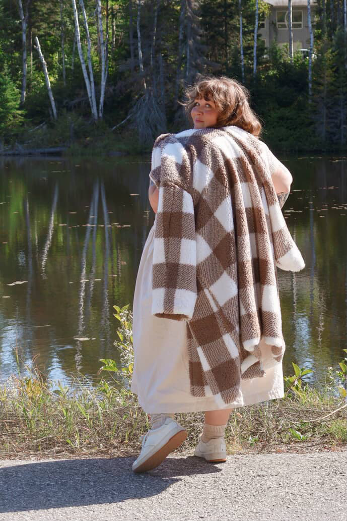 Slouchy Blanket Coat