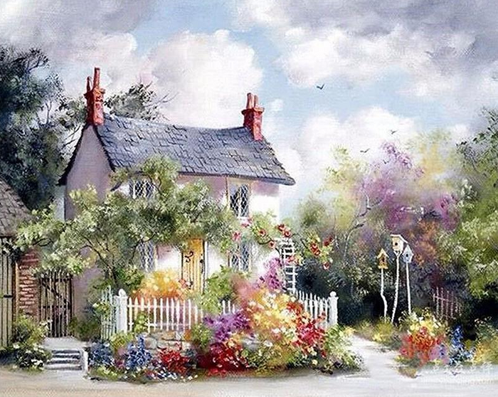 Beautiful House Paint by Numbers