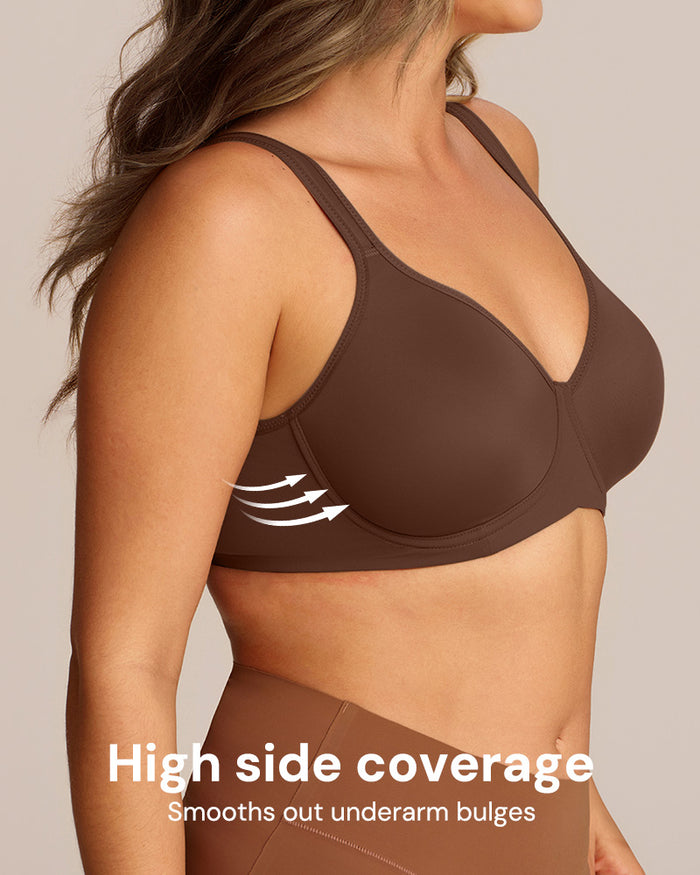 Smoothing Minimizer Bra for Full Coverage Support