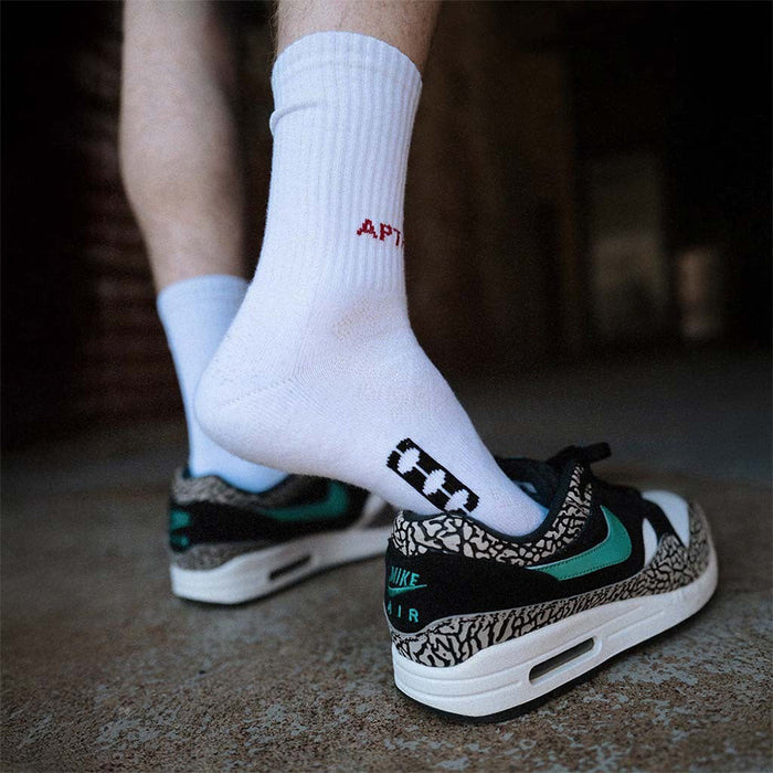SNKR Socks 'AM White Bubble'