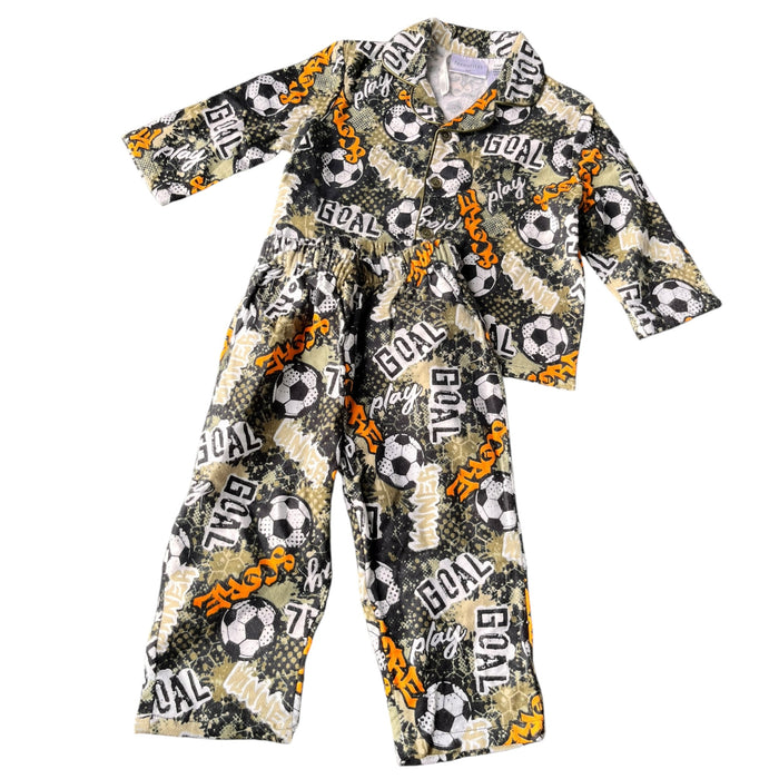Soccer pj's size 1