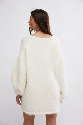 Sparrow Pullover Sweater in Ivory