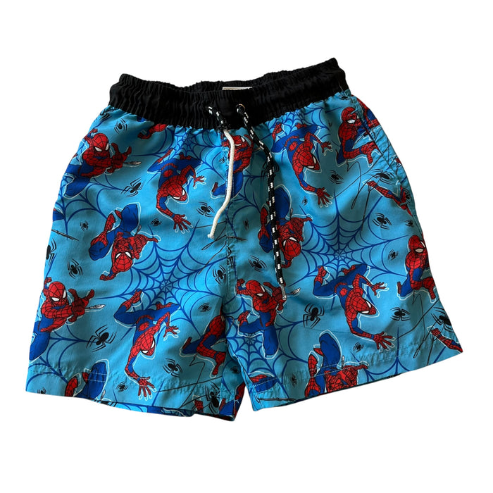 Spiderman board shorts size 7