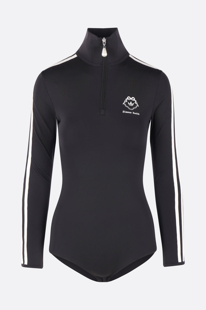 SR bodysuit in stretch jersey