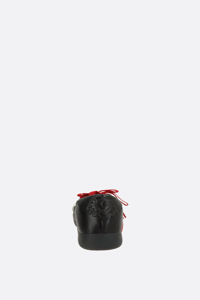 SR Taekwondo sneaker ballerinas in smooth leather
