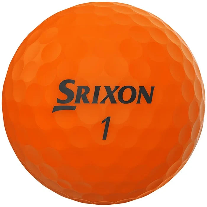 Srixon Soft Feel Brite Golf Balls Orange Color
