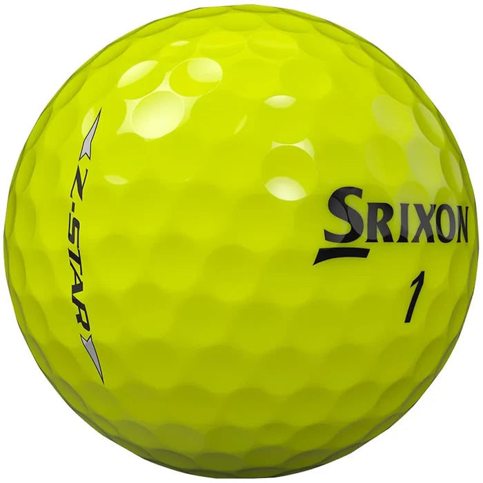 Srixon Z-Star Golf Balls Yellow Color