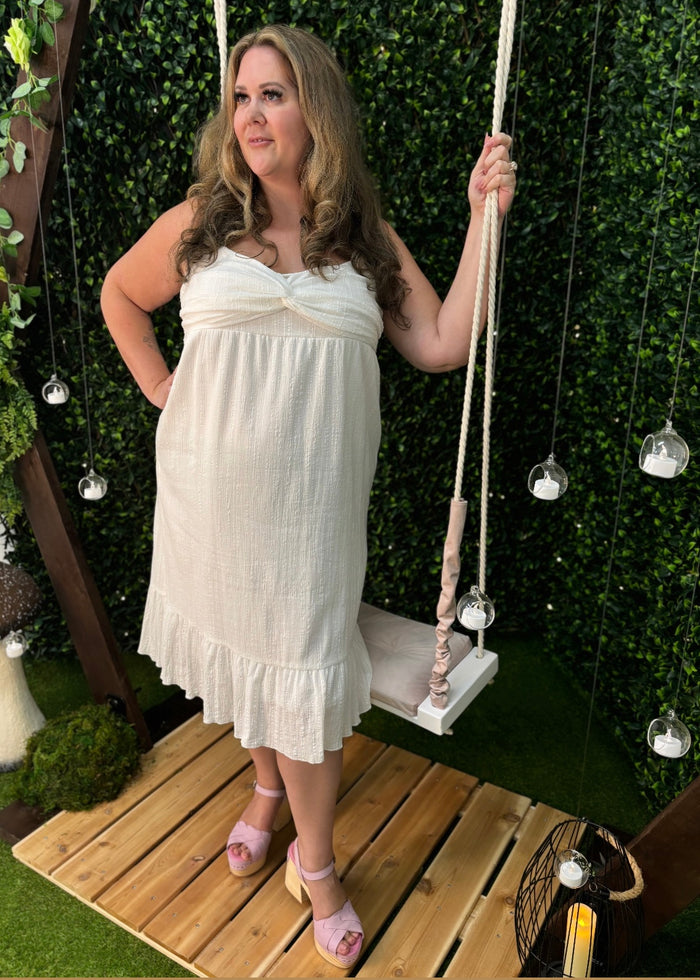 Stella Dress in White