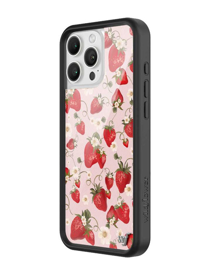 Wildflower Strawberry Fields iPhone 16 Pro Max  Case