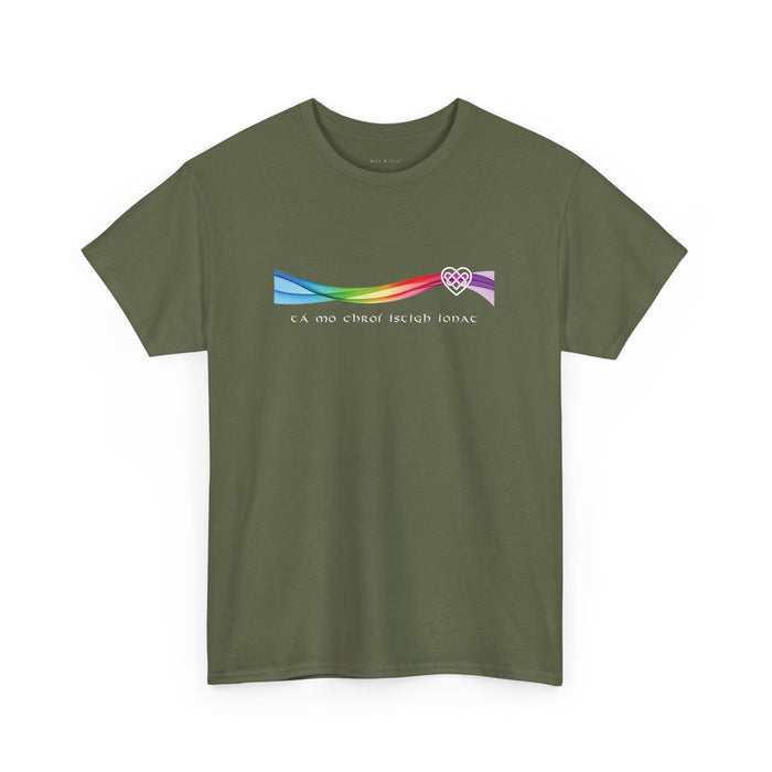 Tá mo chroí istigh ionat | “Your heart is very dear to mine.” | Alder Pride T-Shirt