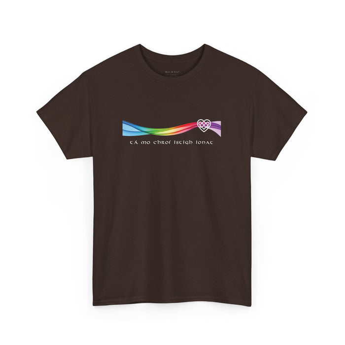 Tá mo chroí istigh ionat | “Your heart is very dear to mine.” | Alder Pride T-Shirt