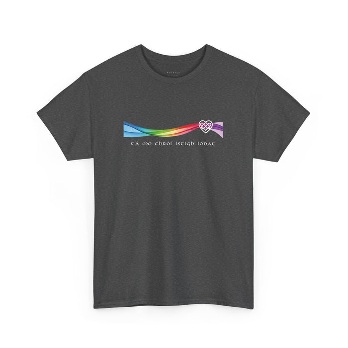 Tá mo chroí istigh ionat | “Your heart is very dear to mine.” | Alder Pride T-Shirt
