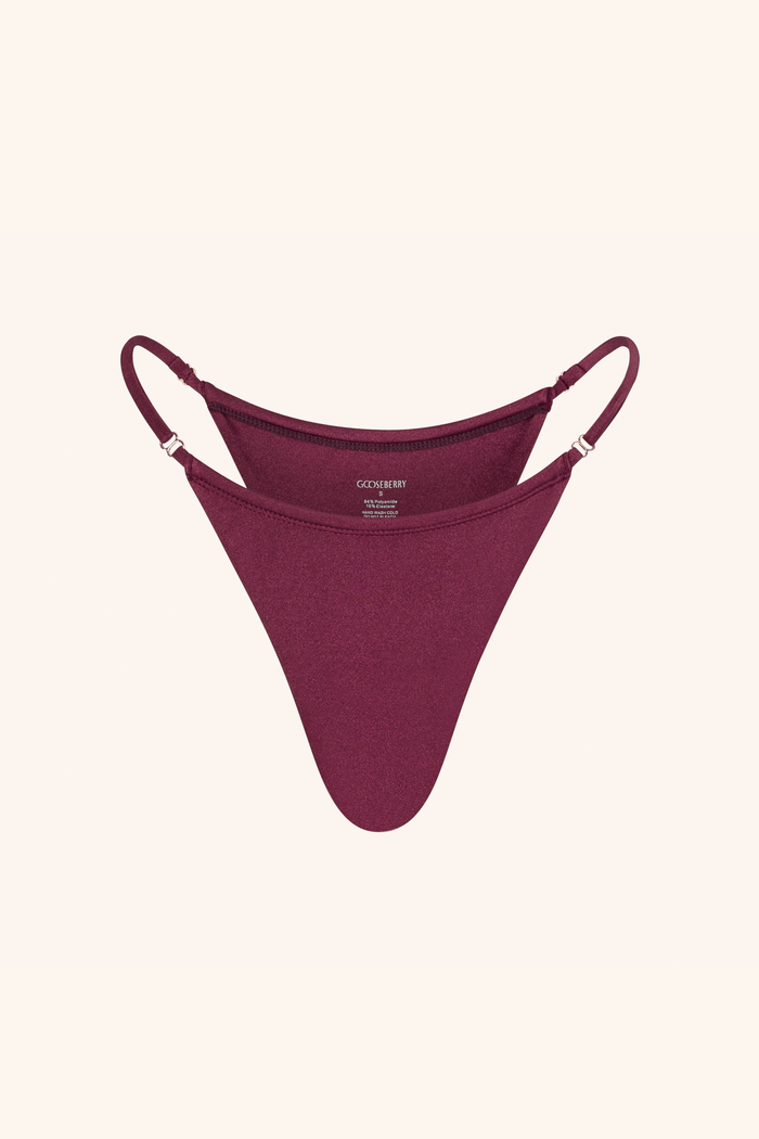 So Chic XS / Cassis Tanga Bikini Cassis