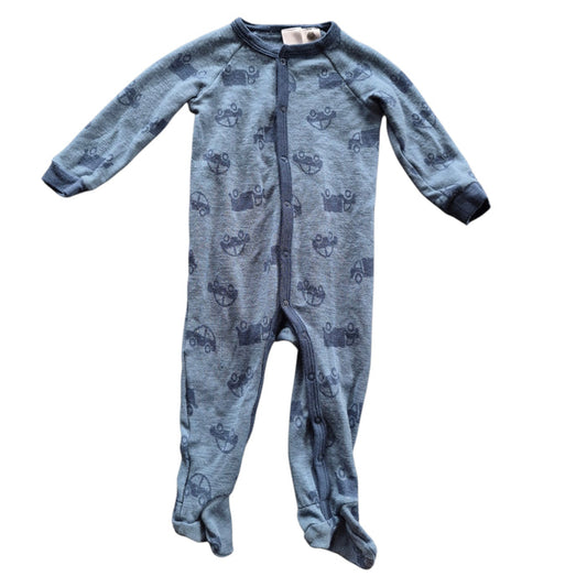 Teeny weeny merino suit 6-12M